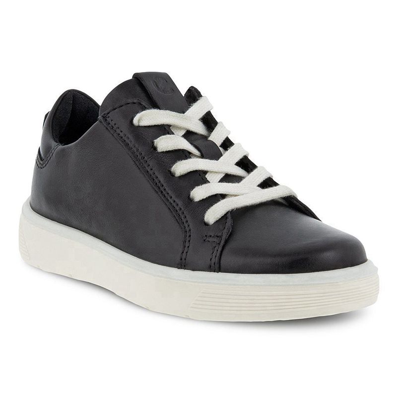 Kids Ecco Street Tray K - Sneakers Black - India TYNAQK461